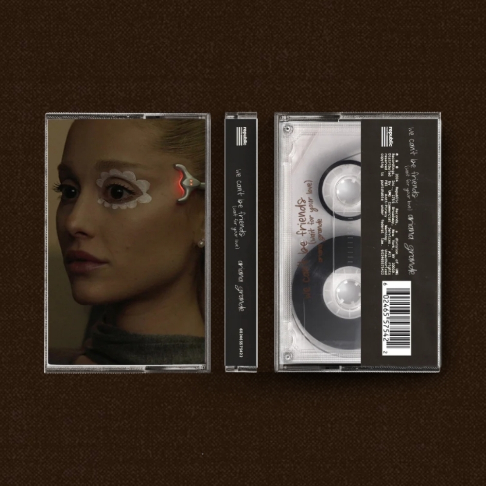 Ariana Grande We Can't Be Friends Single Cassette Tape